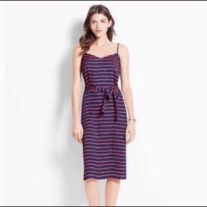 Ann Taylor Nautical Slip Dress.